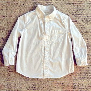 JCrew Boys White Dress Shirt, Size 3